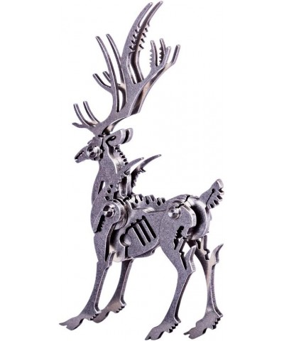 3D Metal Puzzle DIY Assemble Elk Model Kit Detachable Jigsaw Puzzle Brain Teaser Toy Home Decoration Office Desk Ornament $23...