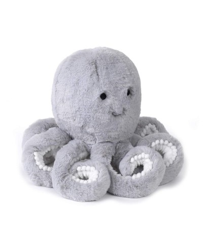 Ocean Blue Plush Gray Octopus Stuffed Animal Toy - Inky $41.55 Stuffed Animals & Teddy Bears