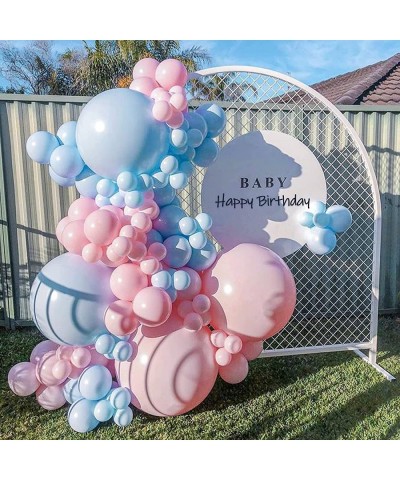 Blue Balloons 110 Pcs Pastel Balloon Garland Different Sizes 5 10 12 18 Inch Light Blue Balloons for Baby Shower Wedding Part...