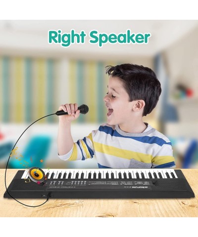 Kids Piano 61 Keys Music Keyboard forKids Portable Piano Keyboard with Microphone Electronic Musical Instruments for Kids Mus...