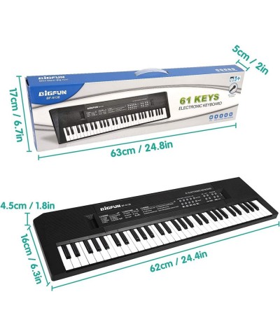 Kids Piano 61 Keys Music Keyboard forKids Portable Piano Keyboard with Microphone Electronic Musical Instruments for Kids Mus...