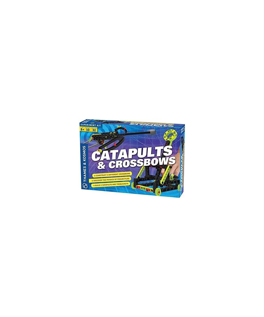 Catapults & Crossbows Science Experiment & Building Kit | 10 Models of Crossbows Catapults & Trebuchets | Explore Lessons In ...