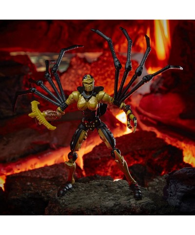 Toys Generations War for Cybertron: Kingdom Deluxe WFC-K5 Blackarachnia Action Figure - Kids Ages 8 and Up 5.5-inch $34.00 Ac...