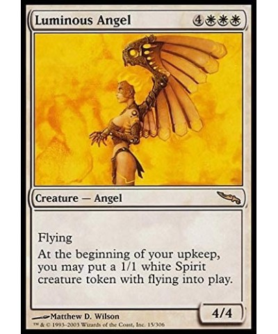 Luminous Angel - Mirrodin $10.37 Magic Kits & Accessories