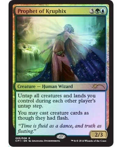 Prophet of Kruphix (005/006) - Clash Pack Promos - Foil $13.36 Card Games