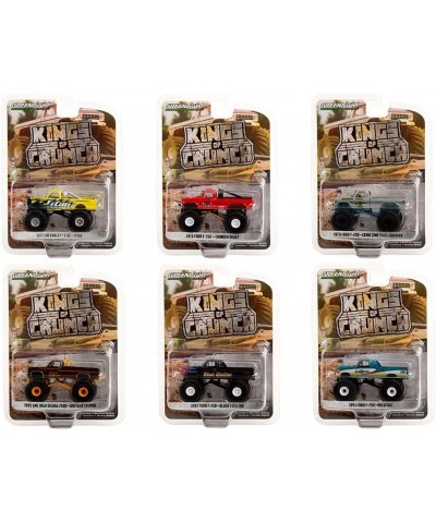 Greenlight 49110 Kings of Crunch Series 11 Complete Set of Six (6) Monster Trucks Diecast Models 1:64 Scale… $83.57 Kids' Pla...