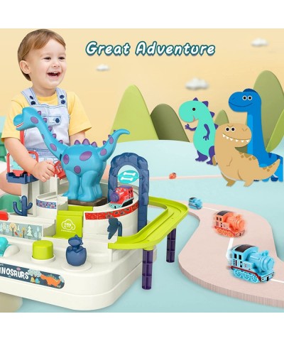 Large Car Toy Kids Race Track Toys for Boy Dinosaur Adventure Car Race Track Toys Playsets for 3 4 5 6 Year Old Boys Girls Pr...