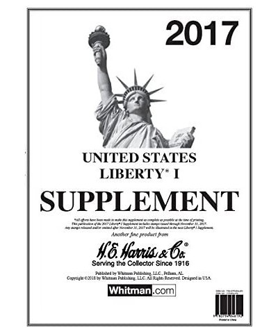 Harris 2017 United States Liberty I Stamp Album Supplement $26.77 Collectibles Display & Storage