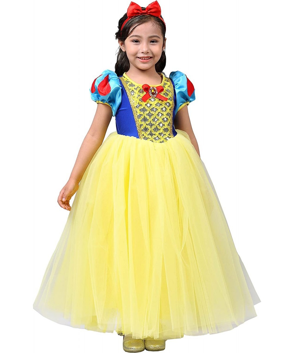 Girls Princess Dress Up Costumes with Headband Halloween Fancy Dress Size 3-12 $36.90 Kids' Costumes