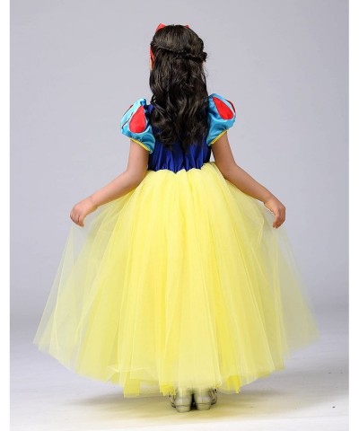 Girls Princess Dress Up Costumes with Headband Halloween Fancy Dress Size 3-12 $36.90 Kids' Costumes