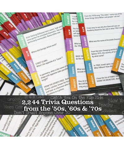 Board Game | '50s '60s and '70s Pop Culture & Music Trivia Game | Best Party Game for Baby Boomers & Seniors for Friends Pare...