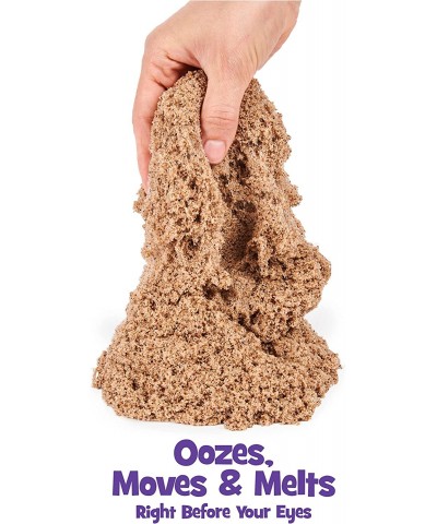 Kinetic Sand 1kg (2.2lb) of All-Natural Brown Sensory Toys Play Sand for Mixing Molding and Creating $21.32 Kids' Drawing & W...