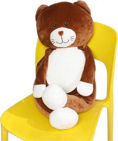 Cat Stuffed Animals Plush - 30.7 Inches Height Cute Cat Plush Pillow Toy Gifts for Kids Girl Boy and Friends Brown $66.74 Stu...