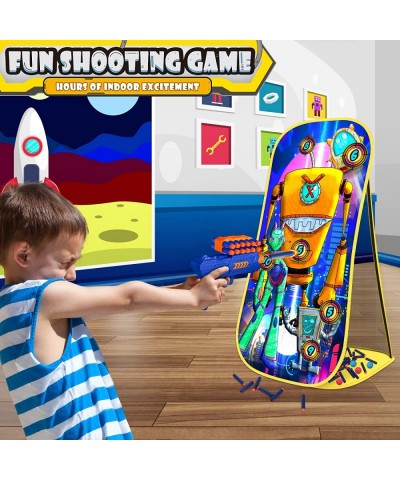 Shooting Game Toy for Age 5 6 7 8 9 10+ Years Old Kids Boys - 2pk Foam Bullets Toy Guns & Shooting Target Compatible with Ner...