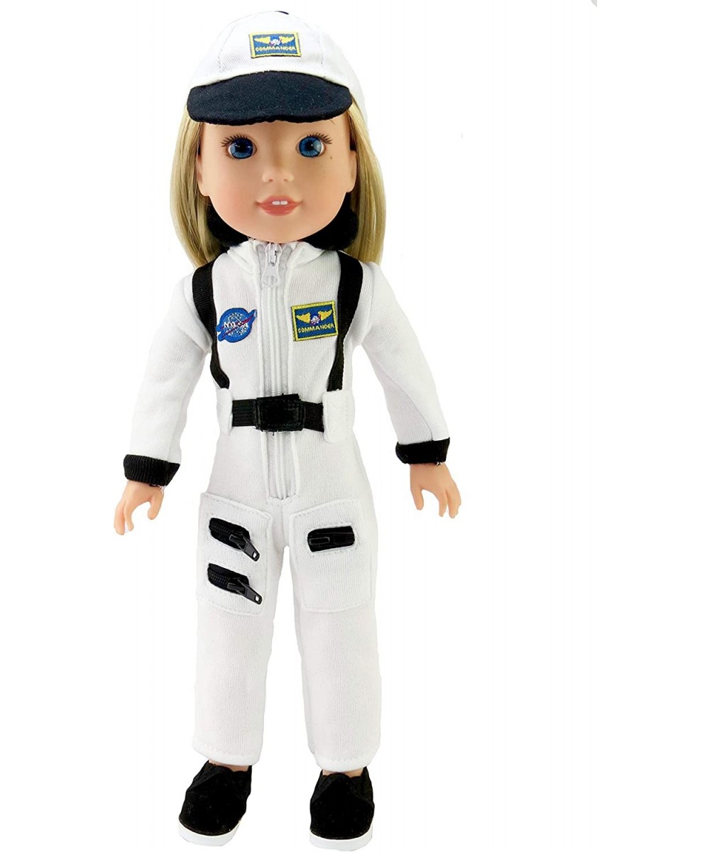 White Astronaut Space Suit Made for 14 inch Dolls $34.44 Doll Accessories