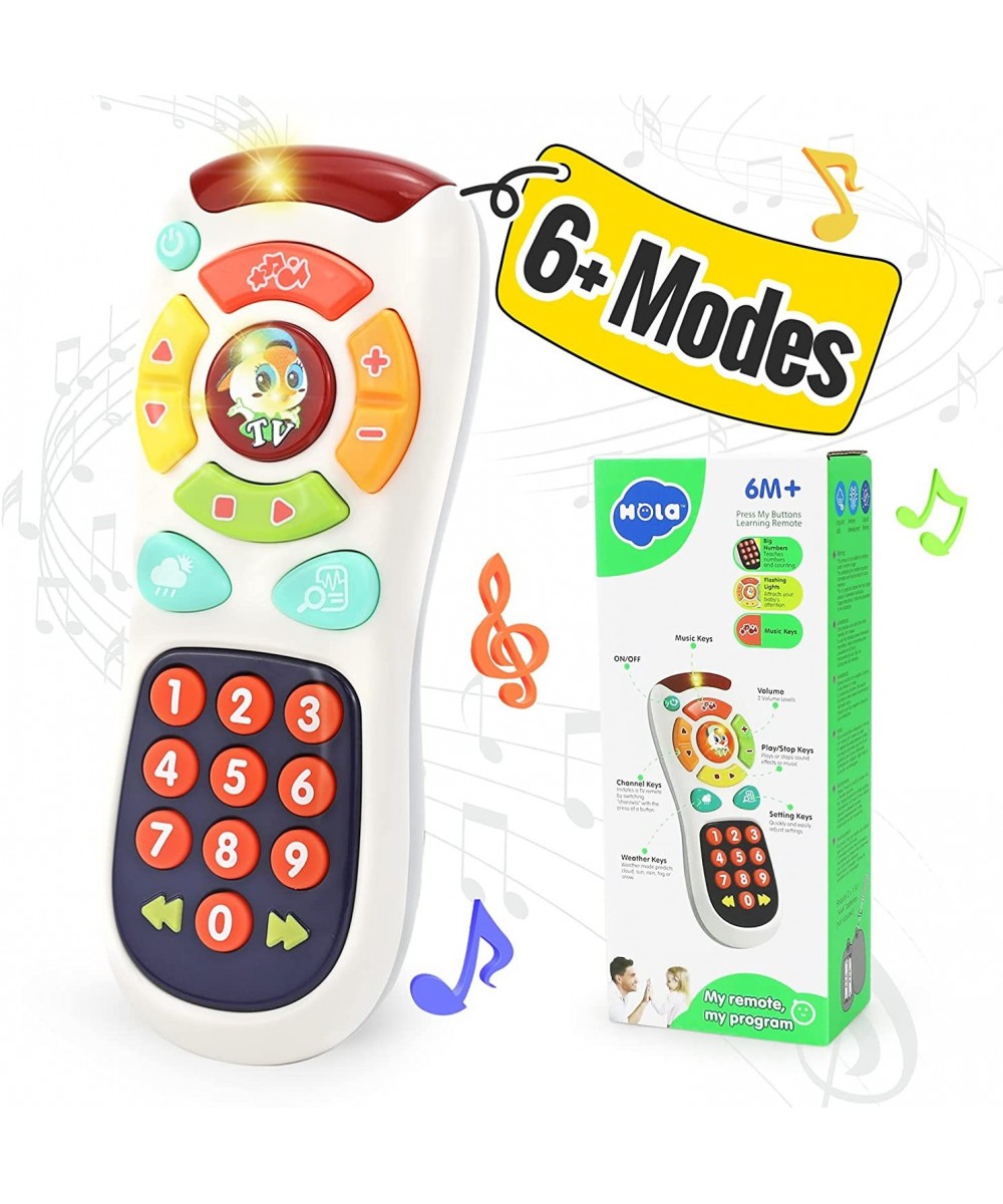 Baby TV Remote Control Toys with Light Music Learning Remote Toys for Baby Toddlers Infants Kids Boys or Girls Birthday Gifts...