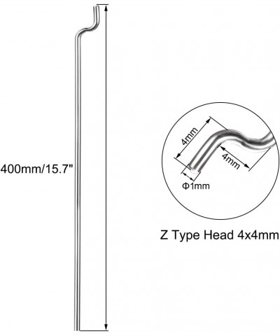 1mm x 400mm (15.7 Inch) Steel Z Pull/Push Rods Parts for RC Airplane Plane Boat Replacement (Pack of 20) $24.56 Remote & App ...
