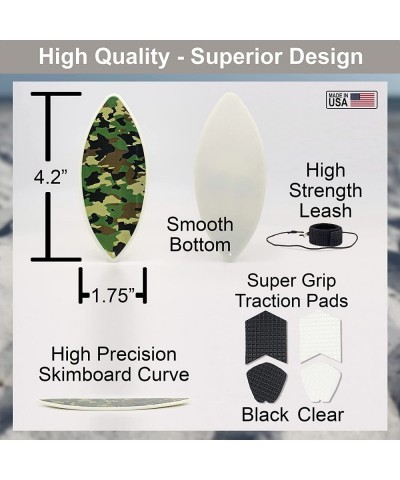 Finger Skimboard | Finger Surfboard - Skim and Surf The Wind Waves and Almost Anywhere (Camo) $23.18 Finger Toys