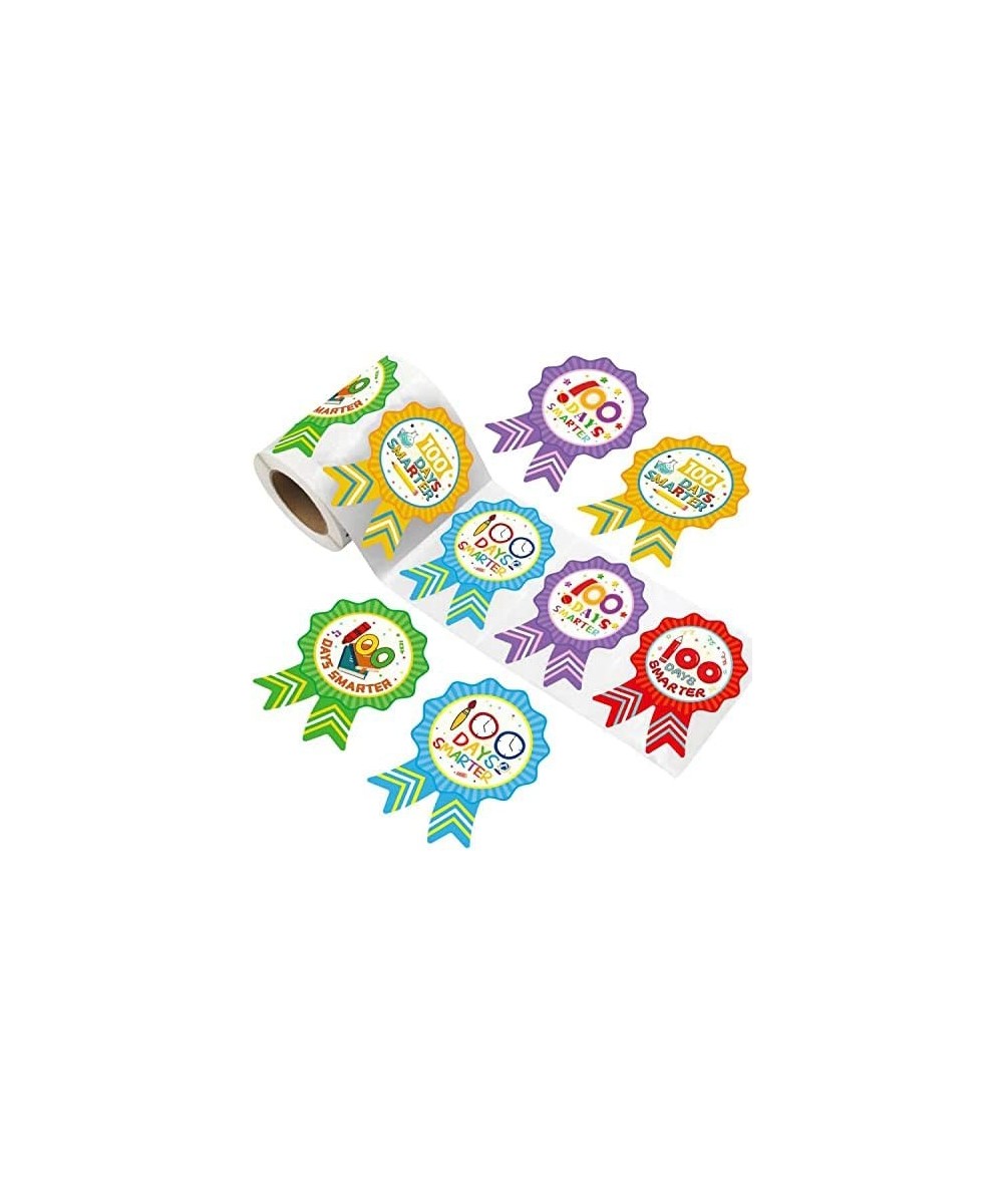 100th Day of School Stickers for Kids 200PCS 100 Days Smarter Reward Stickers $20.39 Kids' Stickers