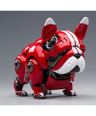 Bulldog Robot Garage Kit Adjustable Action Robot Dog Toys Fashionista Animal Dog Collectibles Cute Pet Robot Bulldog Interact...