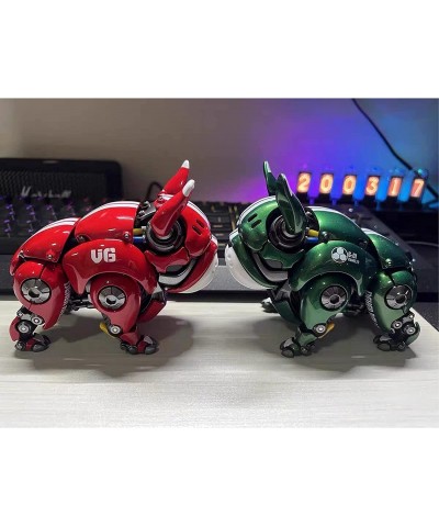 Bulldog Robot Garage Kit Adjustable Action Robot Dog Toys Fashionista Animal Dog Collectibles Cute Pet Robot Bulldog Interact...