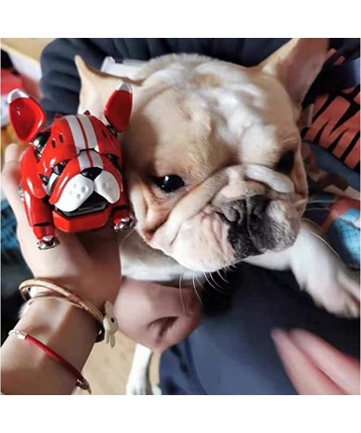 Bulldog Robot Garage Kit Adjustable Action Robot Dog Toys Fashionista Animal Dog Collectibles Cute Pet Robot Bulldog Interact...