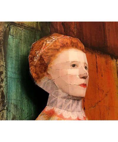 Elizabeth I of England - Paper Craft Model 3D Assembly Puzzle Home Décor Educational Birthday Gift $22.45 3-D Puzzles