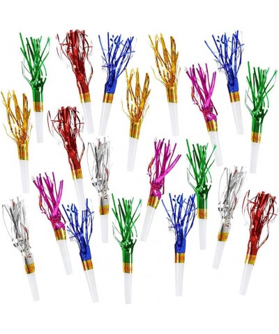 Fringed Noisemaker Toys Set of 144 New Years Eve Party Supplies for Festive Celebration Bright Colors for Eye-Catching Decora...