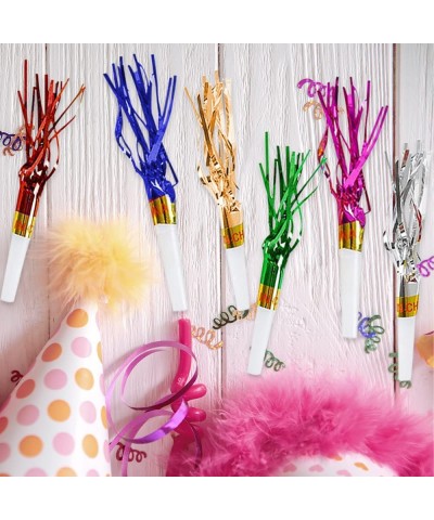 Fringed Noisemaker Toys Set of 144 New Years Eve Party Supplies for Festive Celebration Bright Colors for Eye-Catching Decora...