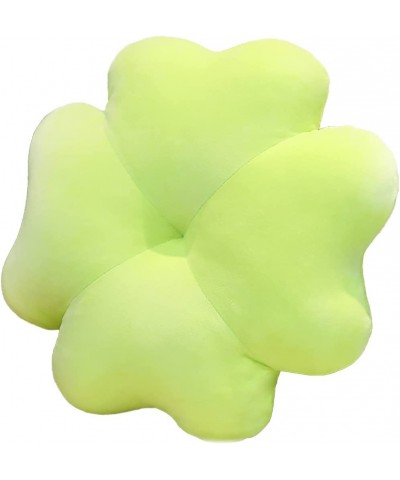 Four Leaf Clover Plush Pillow Plant Shaped Sofa Cushion Mat Plush Toy 15.7 Inches $33.60 Kids' Plush Toy Pillows