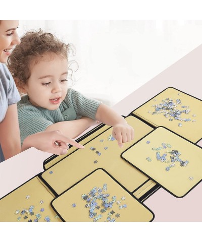 1000 Pieces Puzzle Board Portable Puzzle Board Jigsaw Puzzle Table Board Puzzle mat with Sorting Tray Non-Slip Surface Puzzle...