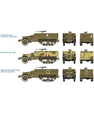 Italeri 7509S M 3 A1 Half Truck $31.38 Toy Building Sets