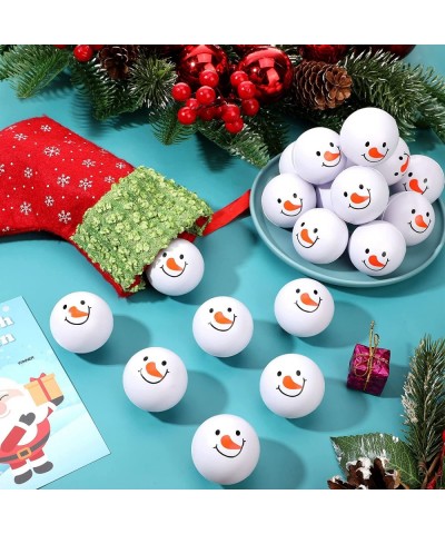 36 Pieces Christmas Stress Ball Snowman Stress Toys Stress Relief Cute Sensory Toys Christmas Party Favors for Party Bag Fill...