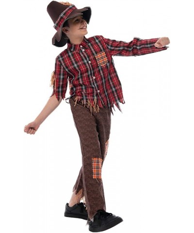 Boy's Scarecrow Costume Kids Halloween Cute Cosplay Costume $62.27 Kids' Costumes