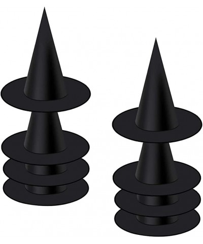 8 Pack Halloween Witch Hats Witch Costume Accessory for Halloween Cosplay Party Decoration Black $22.31 Kids' Party Hats