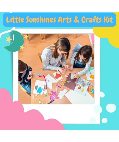 Arts & Crafts Supplies - Giant Craft Box with Pipe Cleaners Sequins Pompoms and More - Storage Bag & Arts and Crafts Project ...