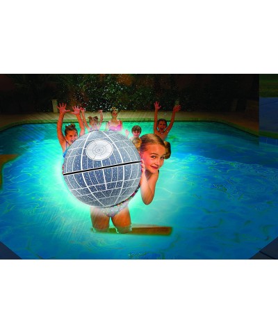 Star Wars Death Star Light-Up Inflatable Beach Ball $17.91 Swimming Pool & Outdoor Water Toys