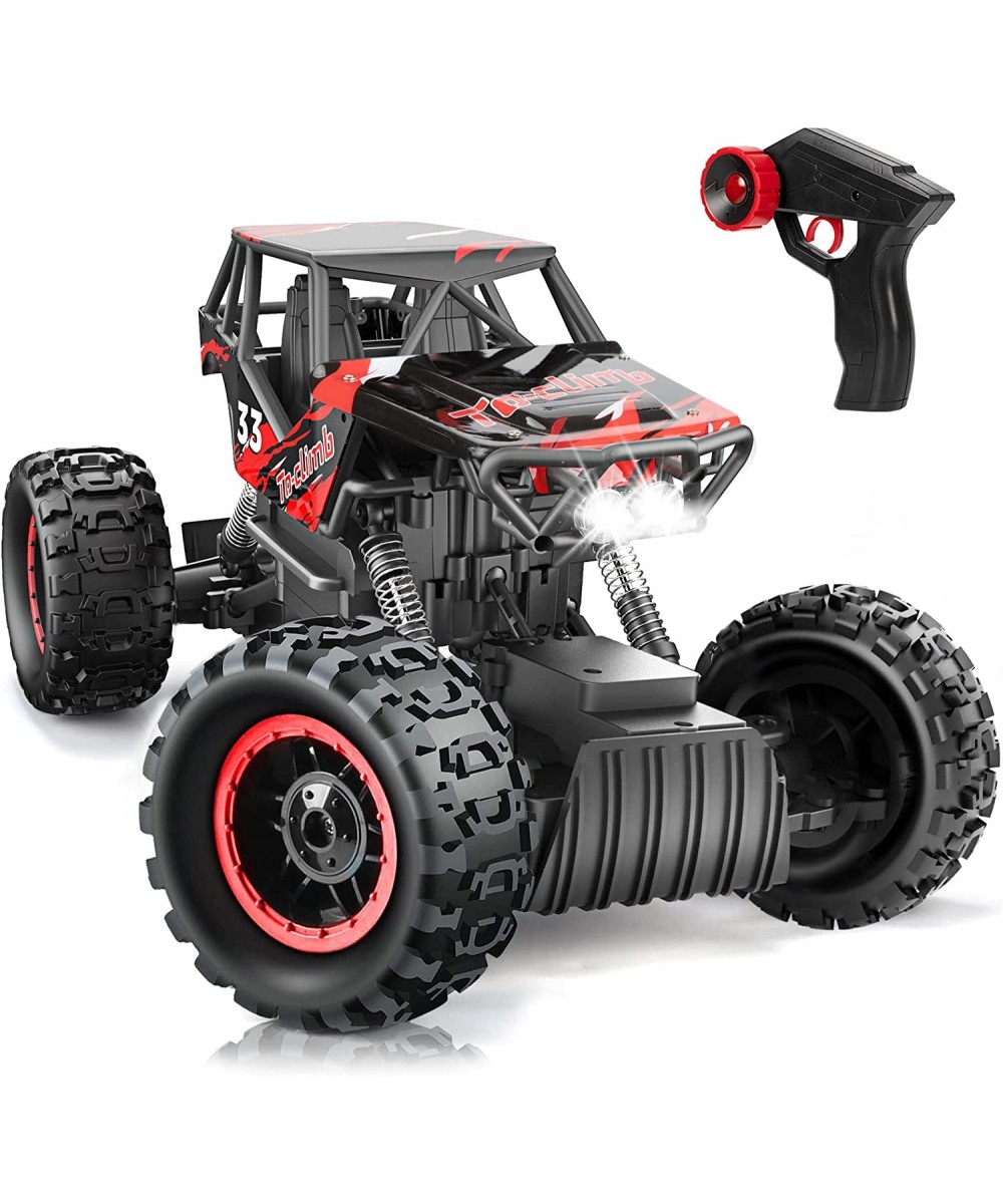 Monster Trucks 4WD Dual Motors 1/12 RC Cars for Boys Remote Control Car with Headlights Rechargeable Battery All Terrain Off ...