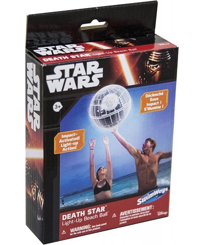 Star Wars Death Star Light-Up Inflatable Beach Ball $17.91 Swimming Pool & Outdoor Water Toys