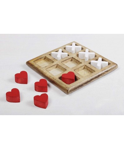 Tic Tac Toe Game Set for Kids and Family 3D Board Games Classic Wooden Board Game Home Decor for Living Room Decor Tea Table ...