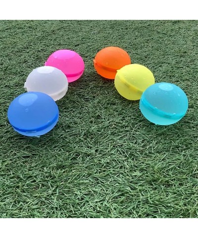 6pcs Reusable water balloons Waterballoon fun quick fill Magnetic water balloons Quick Fill Self Sealing Reusable balloon Ref...