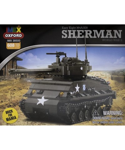 IMEX Oxford US Sherman Tank M4A3E8 Building Blocks Set (608 Pieces) $105.96 Toy Building Sets