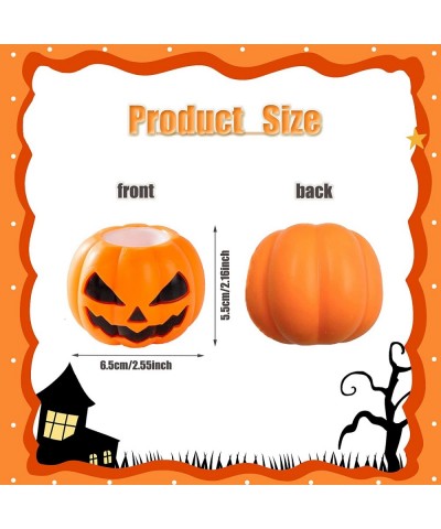 Halloween Pumpkin Squeeze Toys Pumpkin Head Stress Ball Pumpkin Decompression Toy Halloween Party Favors 2PC $15.00 Miniature...