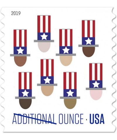 2017 Uncle Sam’s Hat Additional Ounce Sheets of 20 Postage Stamps (Strip of 20) $23.99 Collectibles Display & Storage