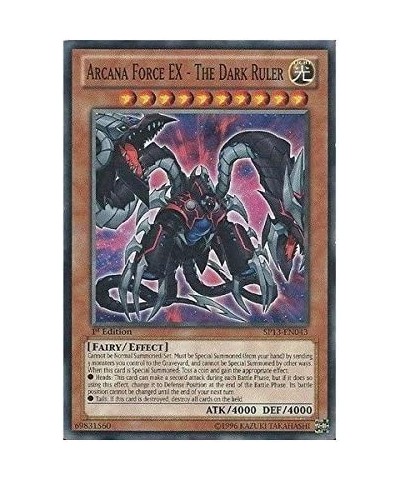 Arcana Force EX - The Dark Ruler (SP13-EN043) - Star Pack 2013 - Unlimited Edition - Common $11.98 Card Games