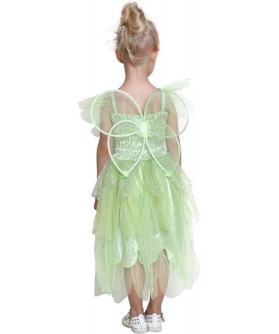 Girls Tinkerbell Fairy Tooth Fairy Costume Elf Wing Cosplay Dress $31.44 Kids' Costumes