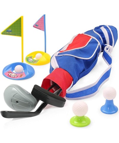 Deluxe Happy Kids/Toddler Golf Clubs Set Grow-to-Pro Golfer 15 Piece Set- (Blue) $62.58 Toy Sports Products