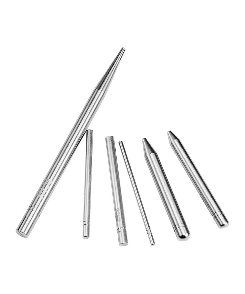 6 Pieces Metal Model Kits Tool Sets Edges Tabs Cylinder Cone Shape Bending Assist Tools for DIY 3D Metal Puzzles Assemble Mod...