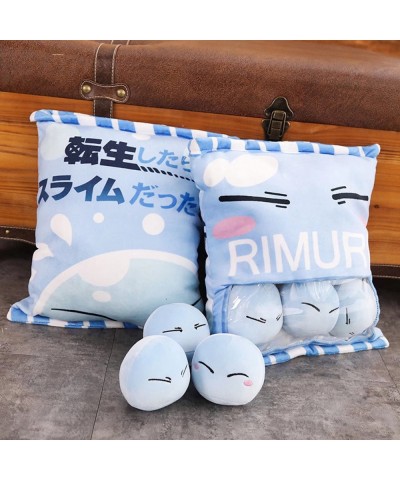 That Time I Got Reincarnated as a Slime Plush Pillow Rimuru Tempest Doll Plushie Pillowcase Birthday Gifts $49.99 Kids' Plush...