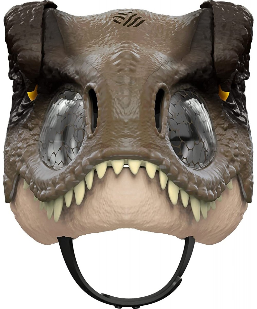 Jurassic World Dominion Dinosaur Mask Tyrannosaurus Rex Chomp N Roar with Motion and Sounds T Rex Costume for Kids Role-Play ...